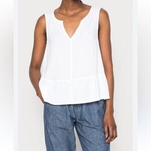 GAP Cotton Peplum Tank Top